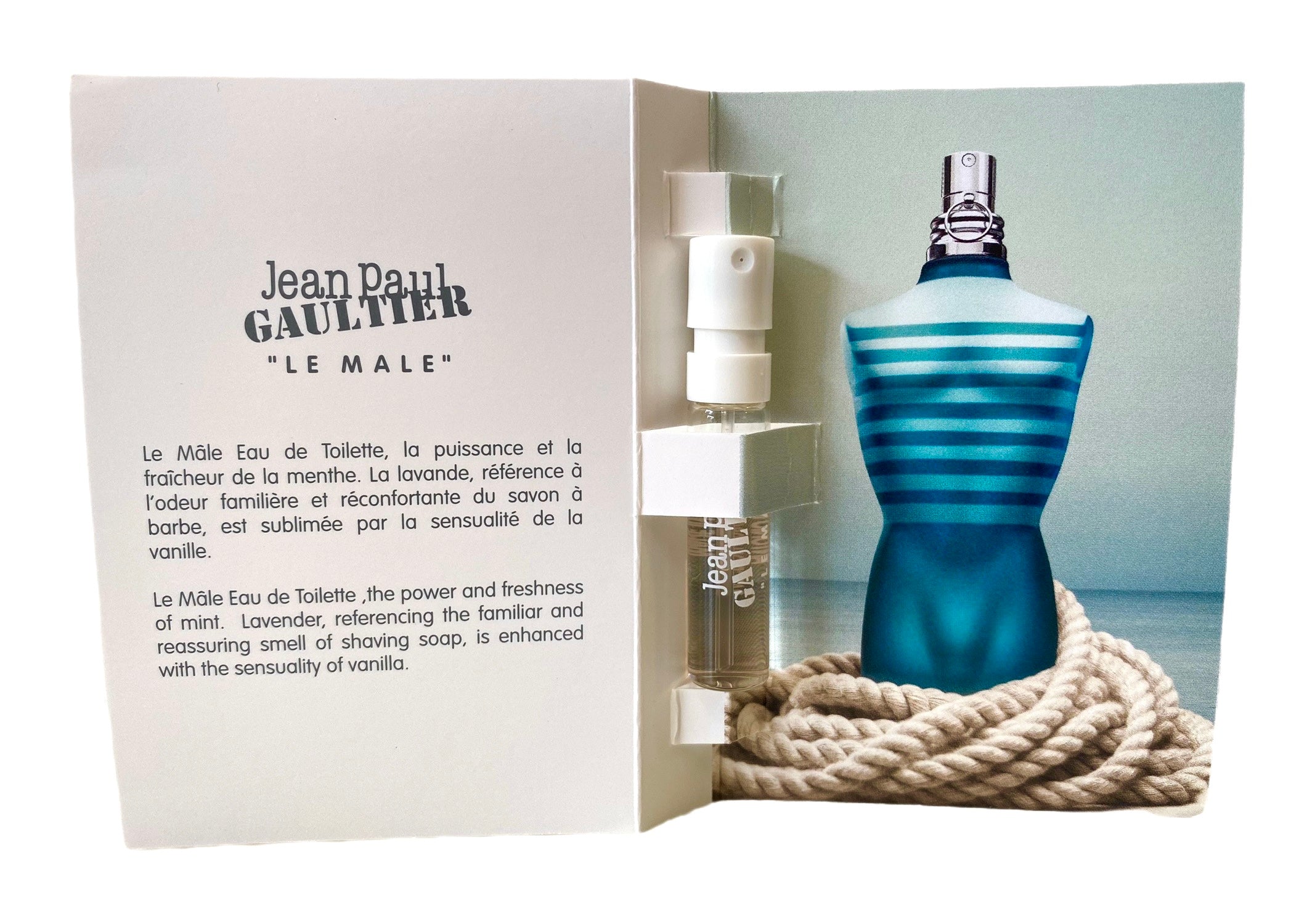 Amostra Jean Paul Gaultier Le Male Masculino EDT 1,5ml – Fluenzi