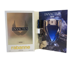 Amostra Invictus Parfum Rabanne Masculina EDP 1,5ml