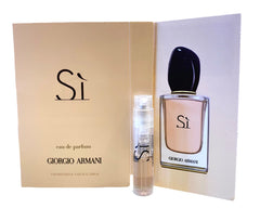 Amostra Si Giorgio Armani Feminina Eau de Parfum 1,2ml